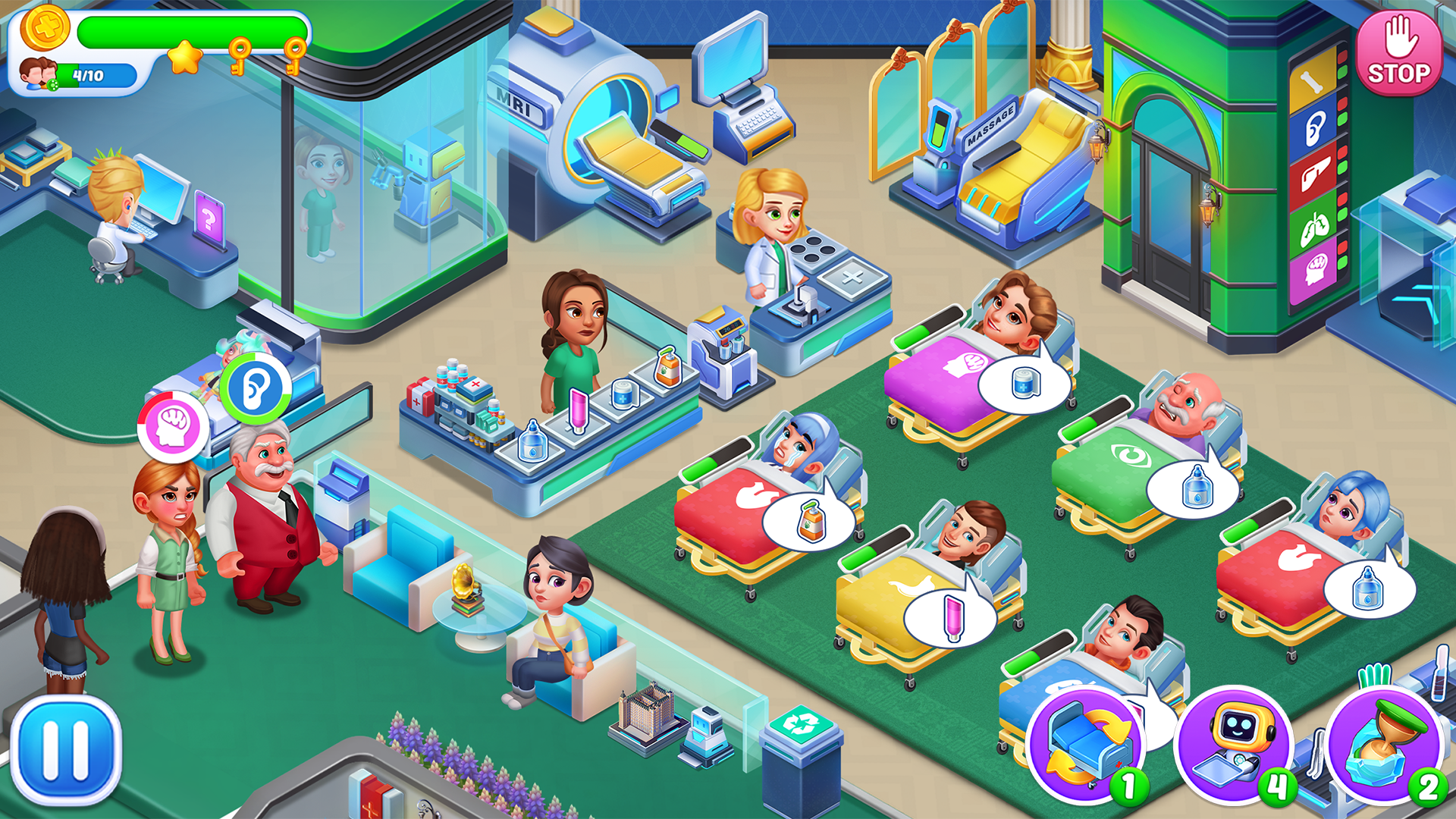 اسکرین شات 7 بازی Happy Doctor: Clinic Game