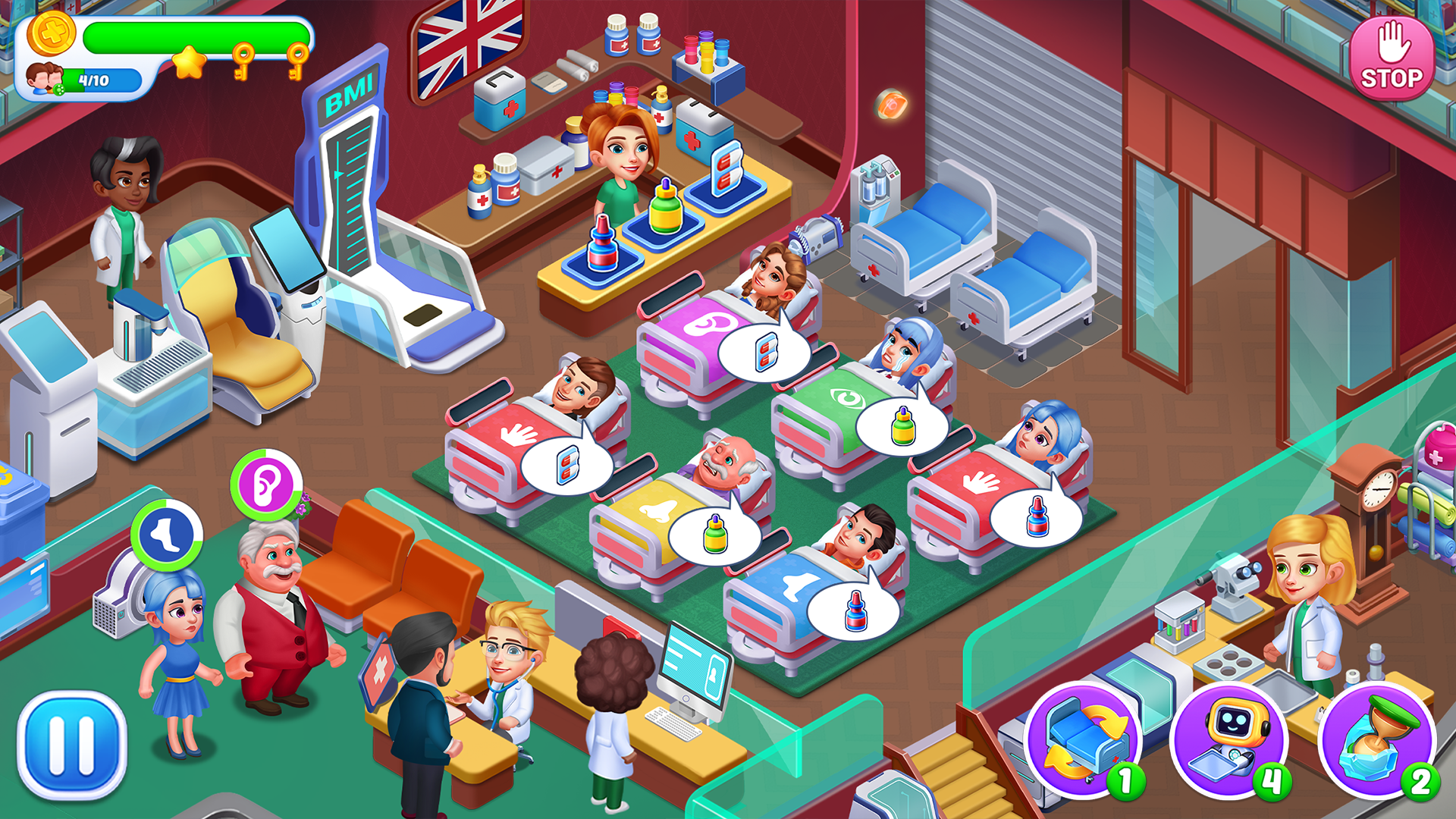 اسکرین شات 6 بازی Happy Doctor: Clinic Game