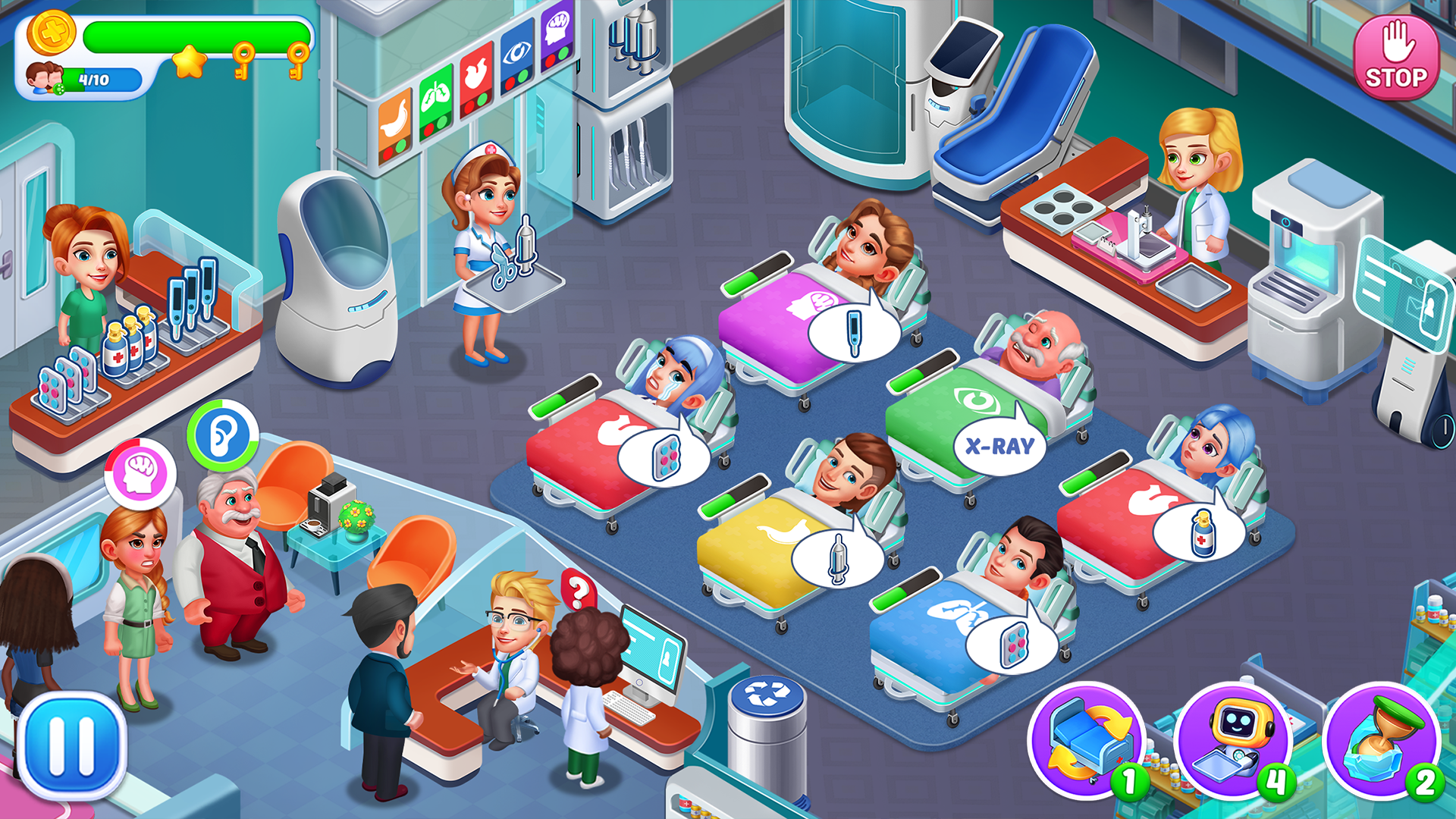 اسکرین شات 8 بازی Happy Doctor: Clinic Game