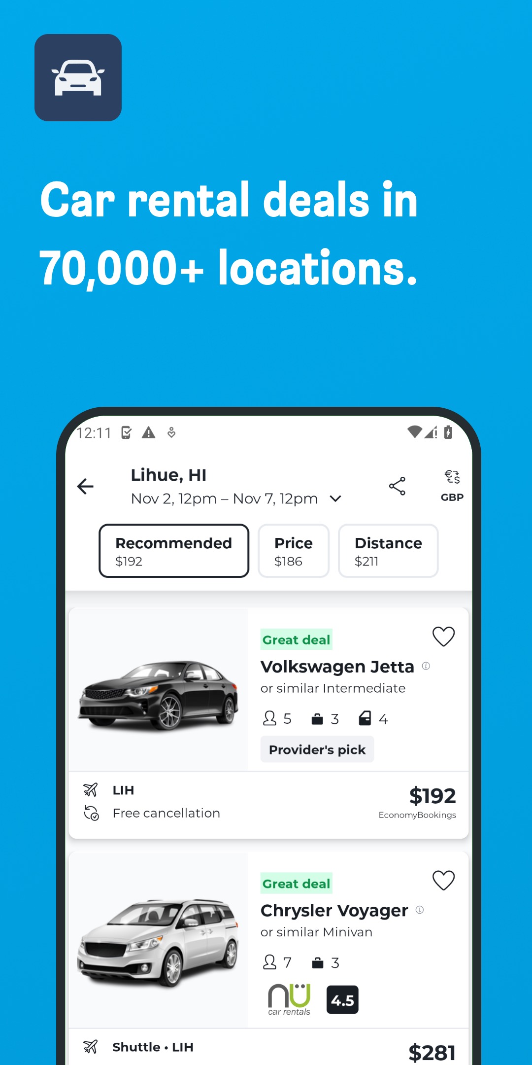 اسکرین شات 4 برنامه HotelsCombined - Travel Deals