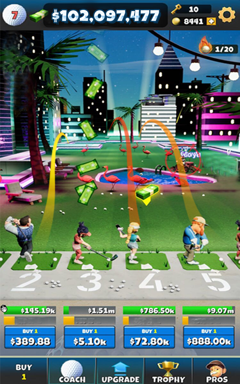 اسکرین شات 6 بازی Idle Golf Tycoon