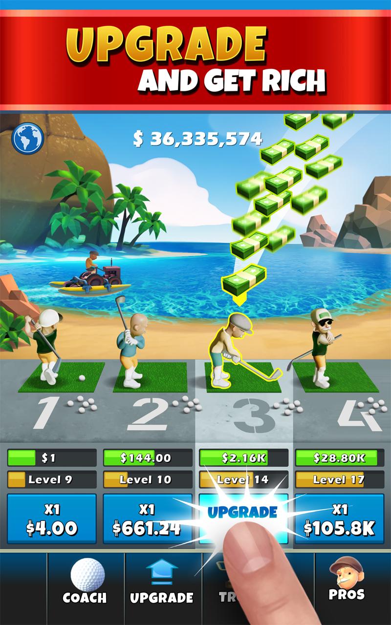 اسکرین شات 3 بازی Idle Golf Tycoon
