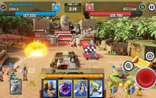 اسکرین شات 1 بازی Mighty Battles