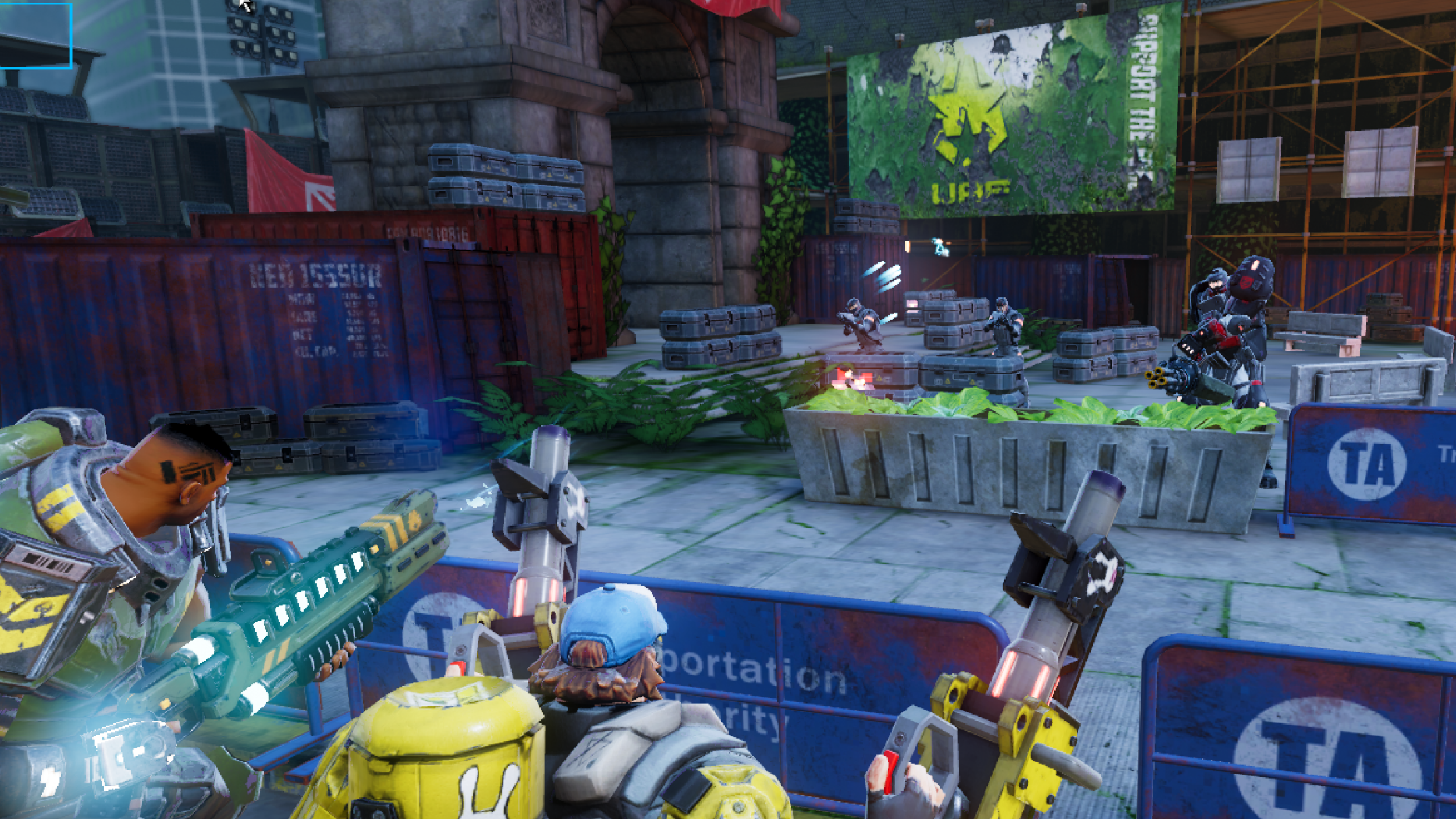 اسکرین شات 5 بازی Hero Hunters - 3D Shooter wars