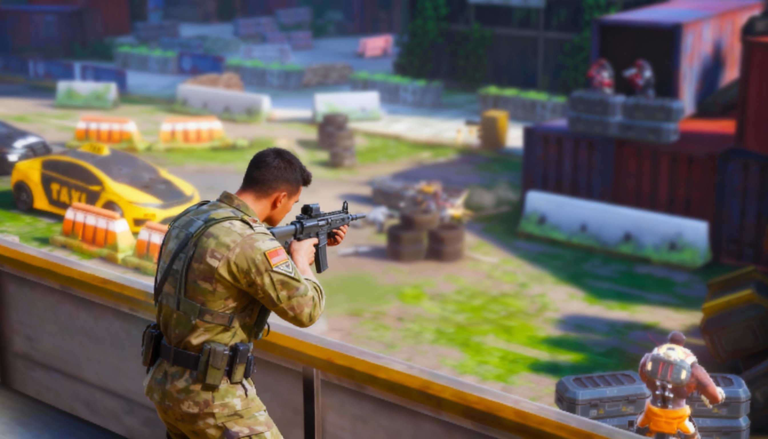 اسکرین شات 1 بازی Hero Hunters - 3D Shooter wars