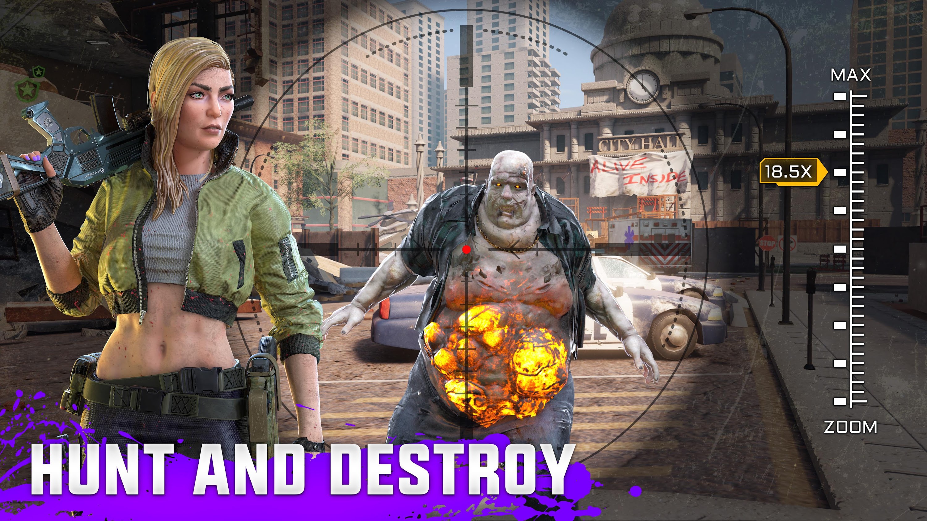 اسکرین شات 4 بازی Kill Shot Virus: Zombie FPS