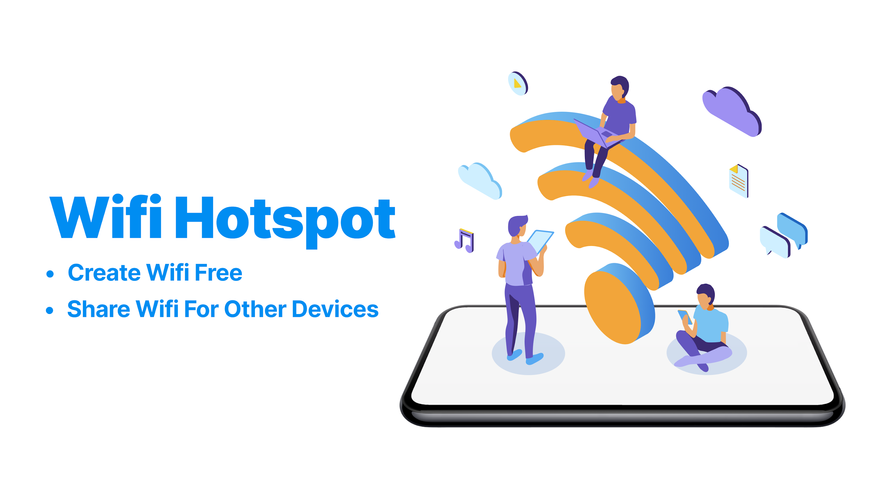اسکرین شات 1 برنامه Wifi Hotspot - Mobile Hotspot