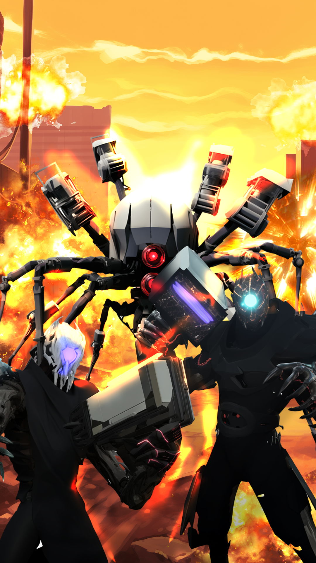 اسکرین شات 2 بازی Fight Monster: Survival War