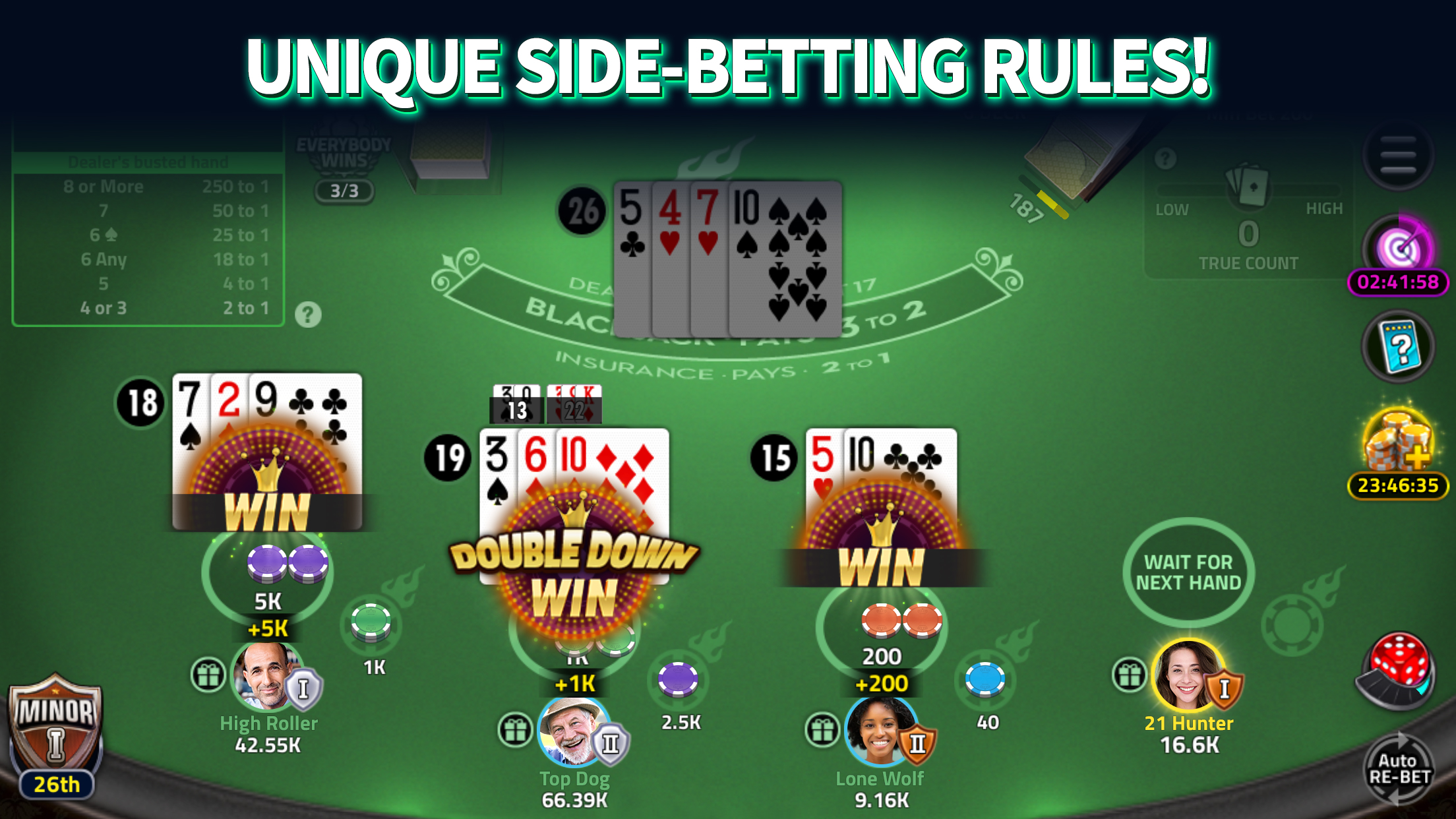 اسکرین شات 2 بازی House of Blackjack 21