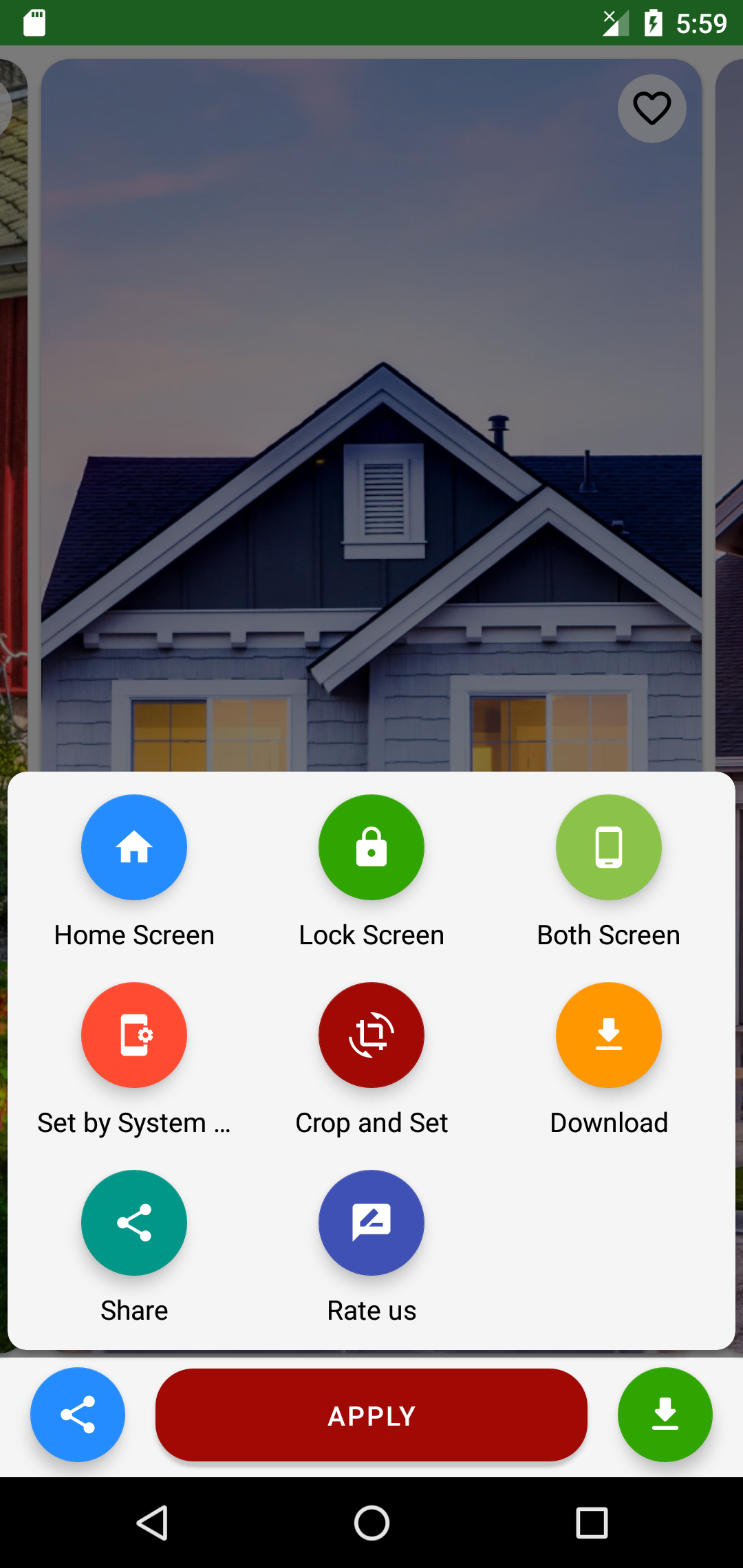 اسکرین شات 4 برنامه House Wallpaper