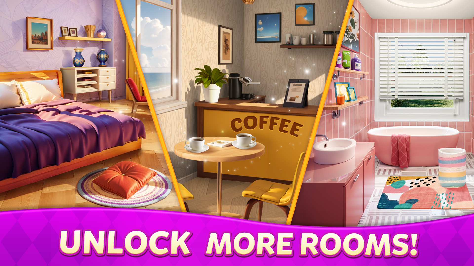 اسکرین شات 4 بازی Dream Decor：Makeover Match