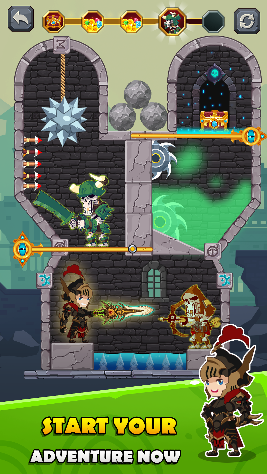 اسکرین شات 8 بازی How to Loot - Pin Pull