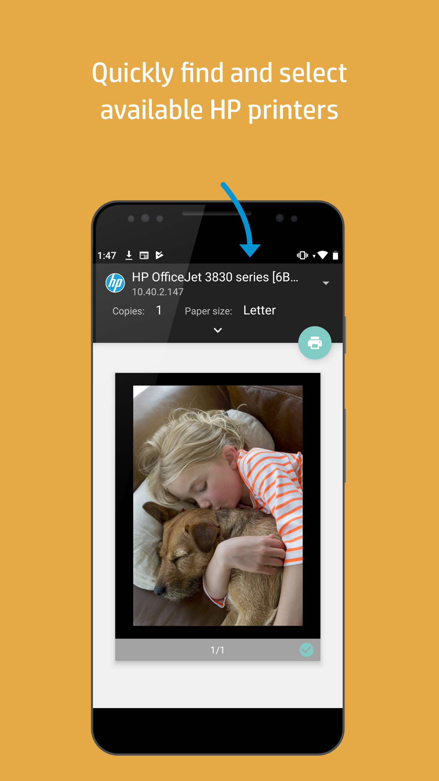 اسکرین شات 3 برنامه HP Print Service Plugin