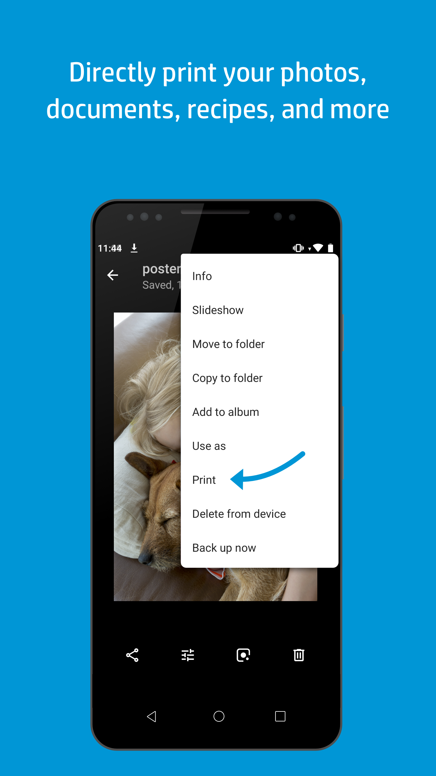 اسکرین شات 2 برنامه HP Print Service Plugin
