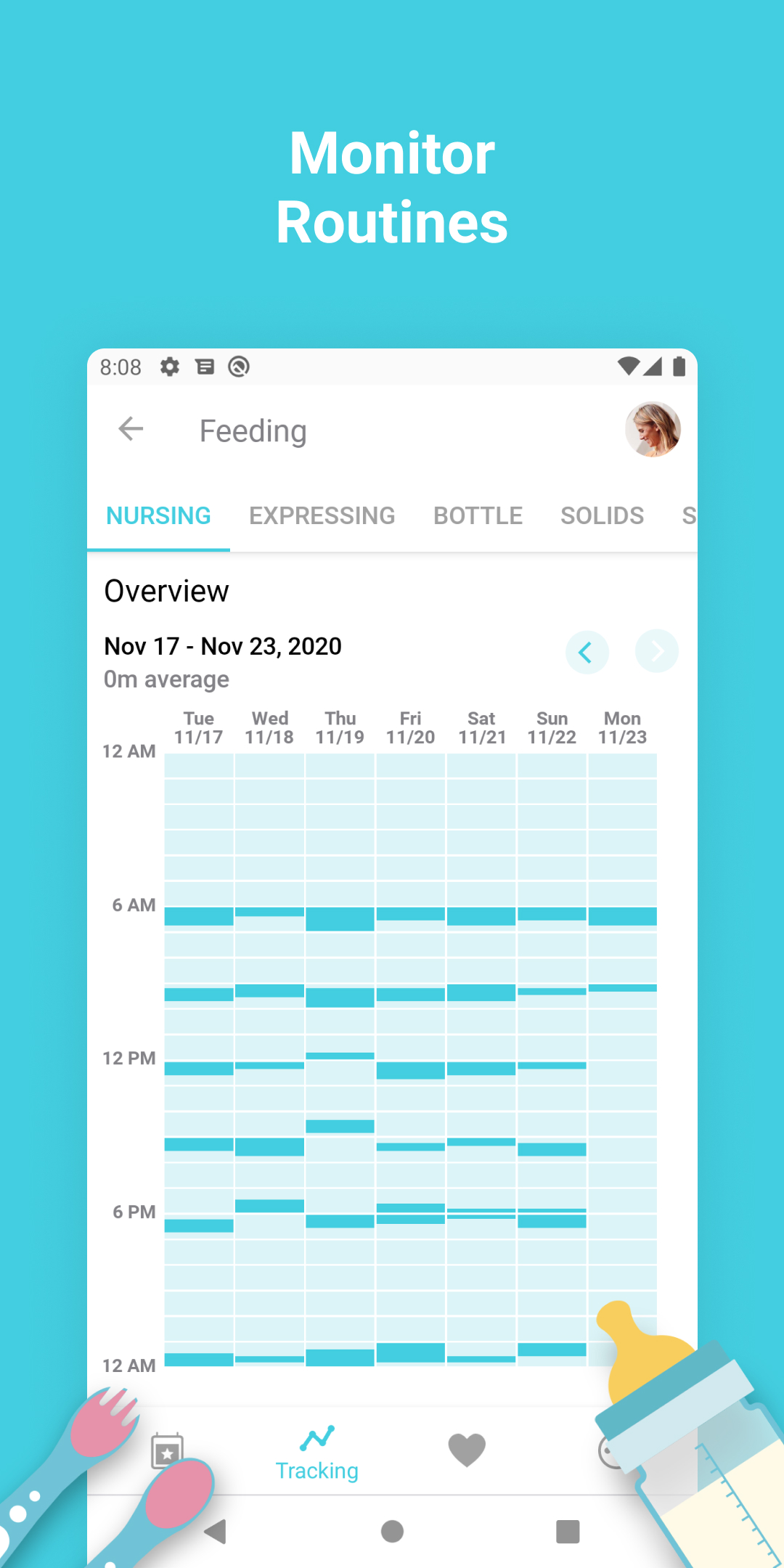 اسکرین شات 4 برنامه Baby + | Your Baby Tracker