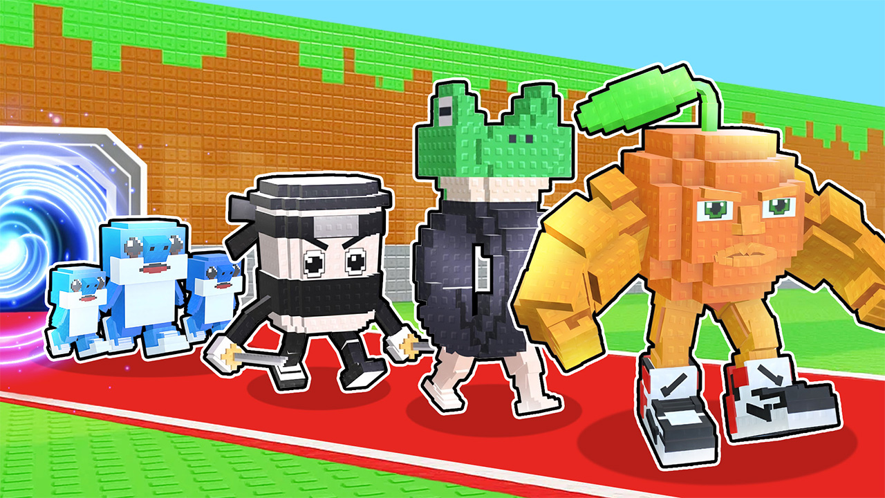 اسکرین شات 1 بازی Monster Steal: Parkour Master