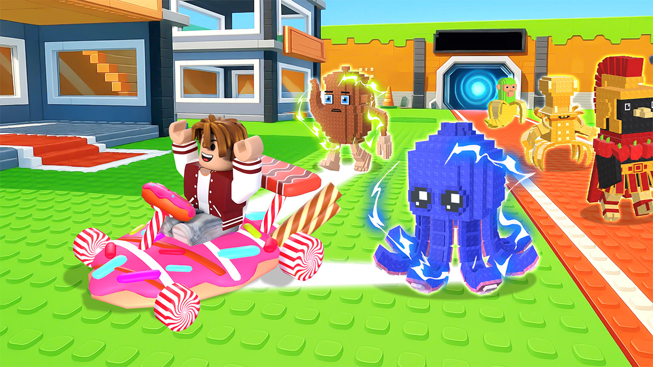 اسکرین شات 2 بازی Monster Steal: Parkour Master