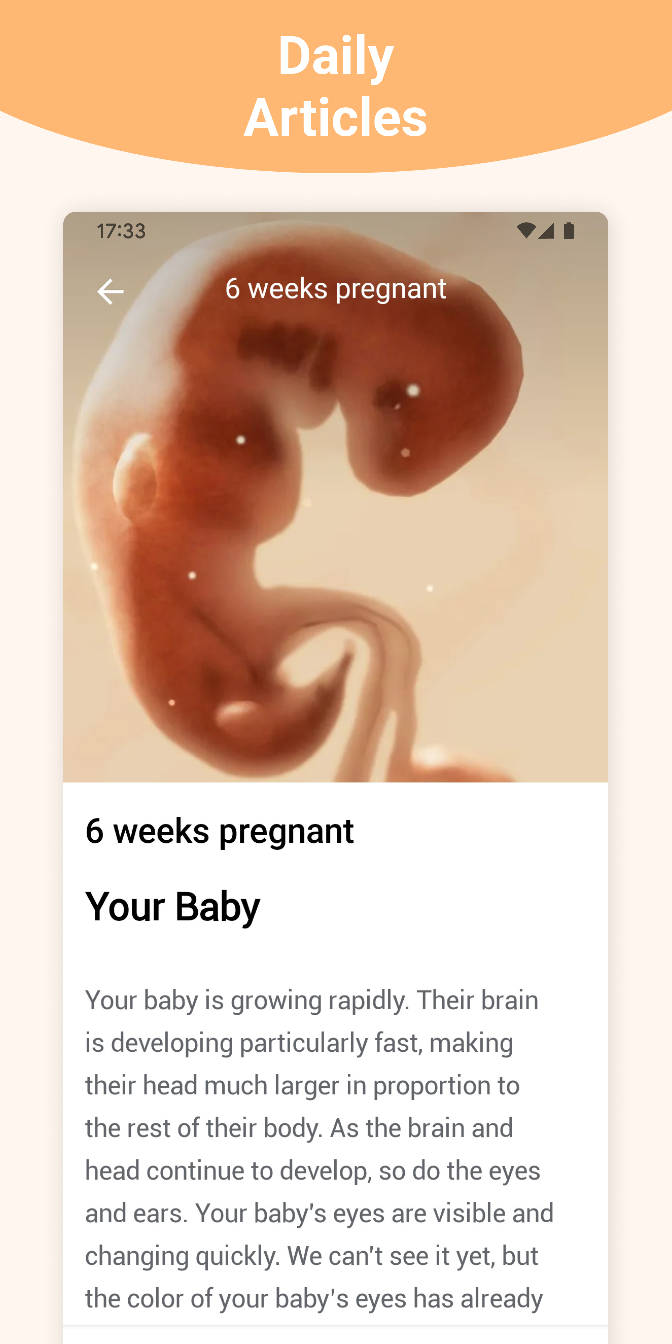 اسکرین شات 3 برنامه Pregnancy + | Tracker App