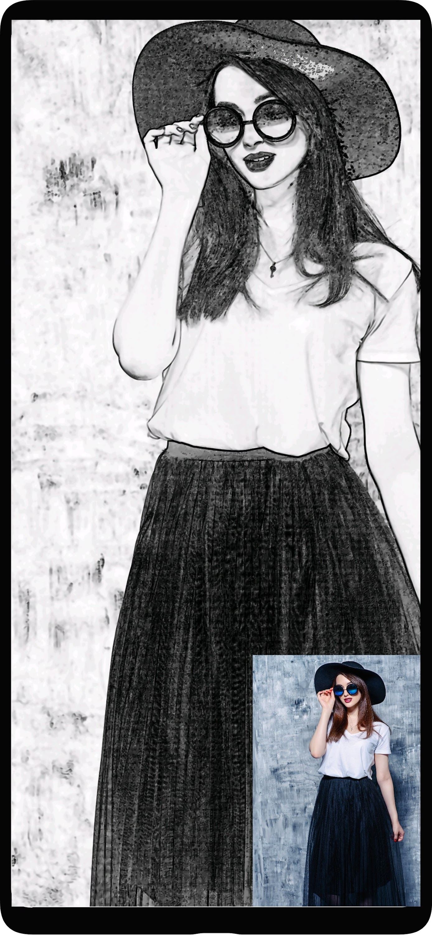 اسکرین شات 5 برنامه Pencil Sketch Photo Editor