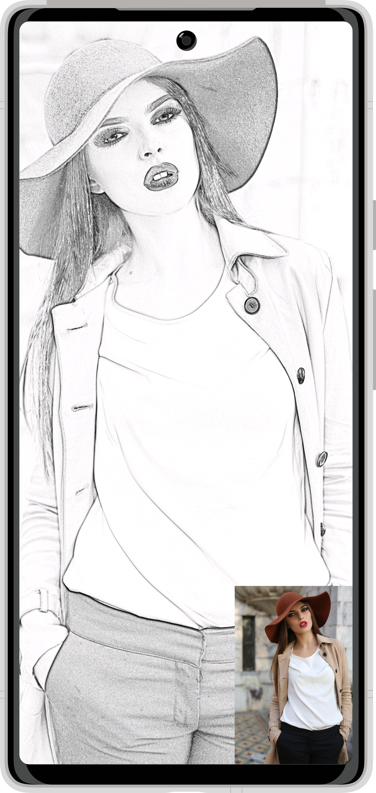 اسکرین شات 7 برنامه Pencil Photo Sketch : Drawing