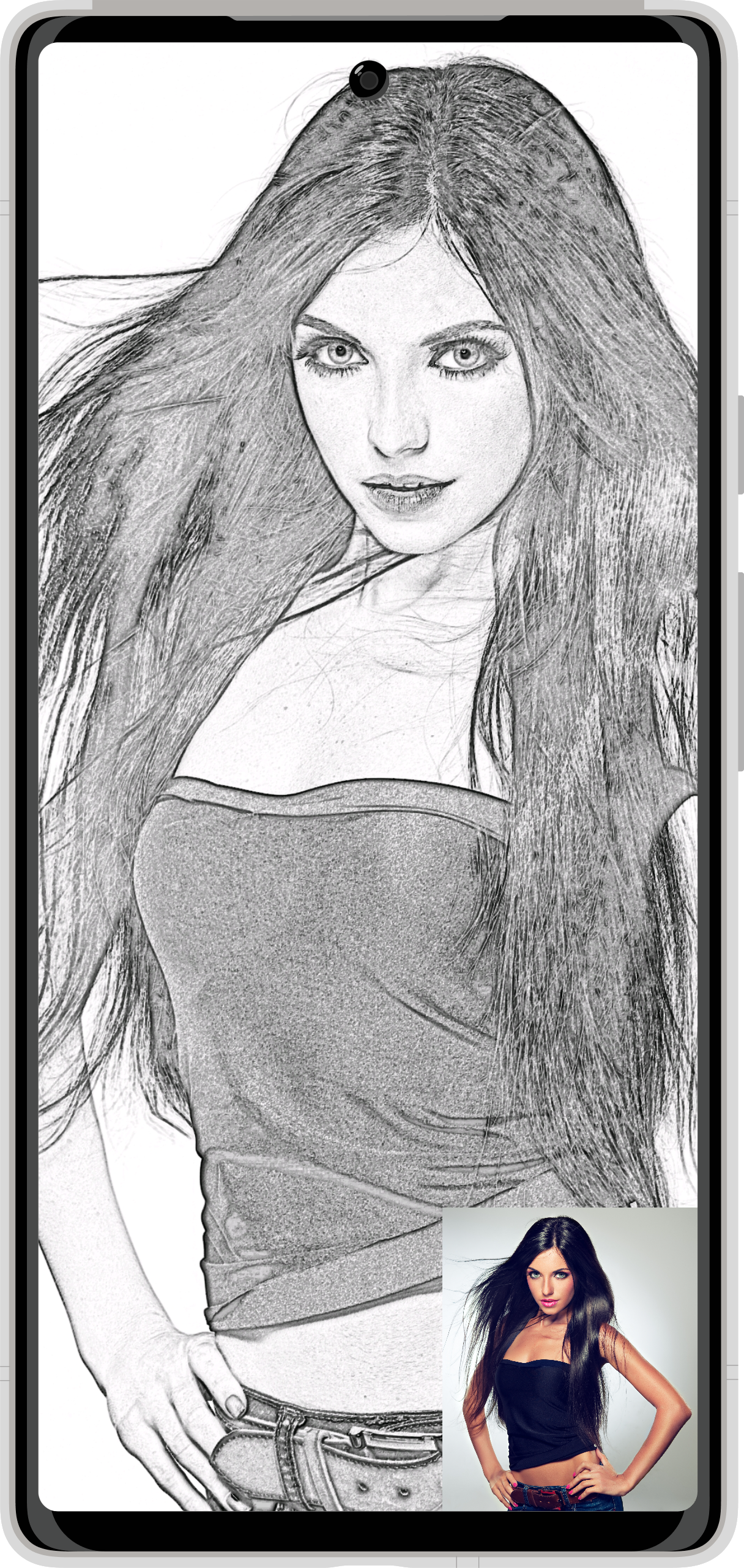 اسکرین شات 8 برنامه Pencil Photo Sketch : Drawing