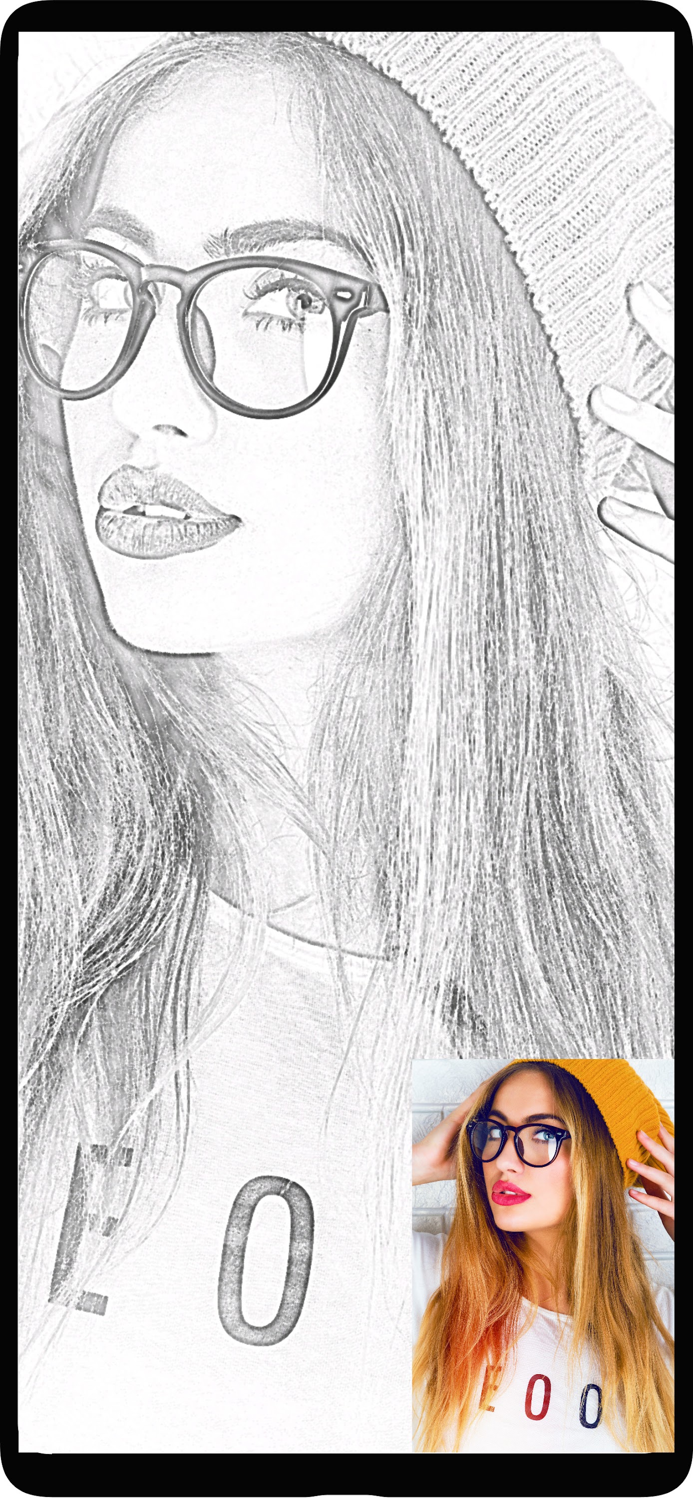 اسکرین شات 3 برنامه Pencil Sketch Photo Editor