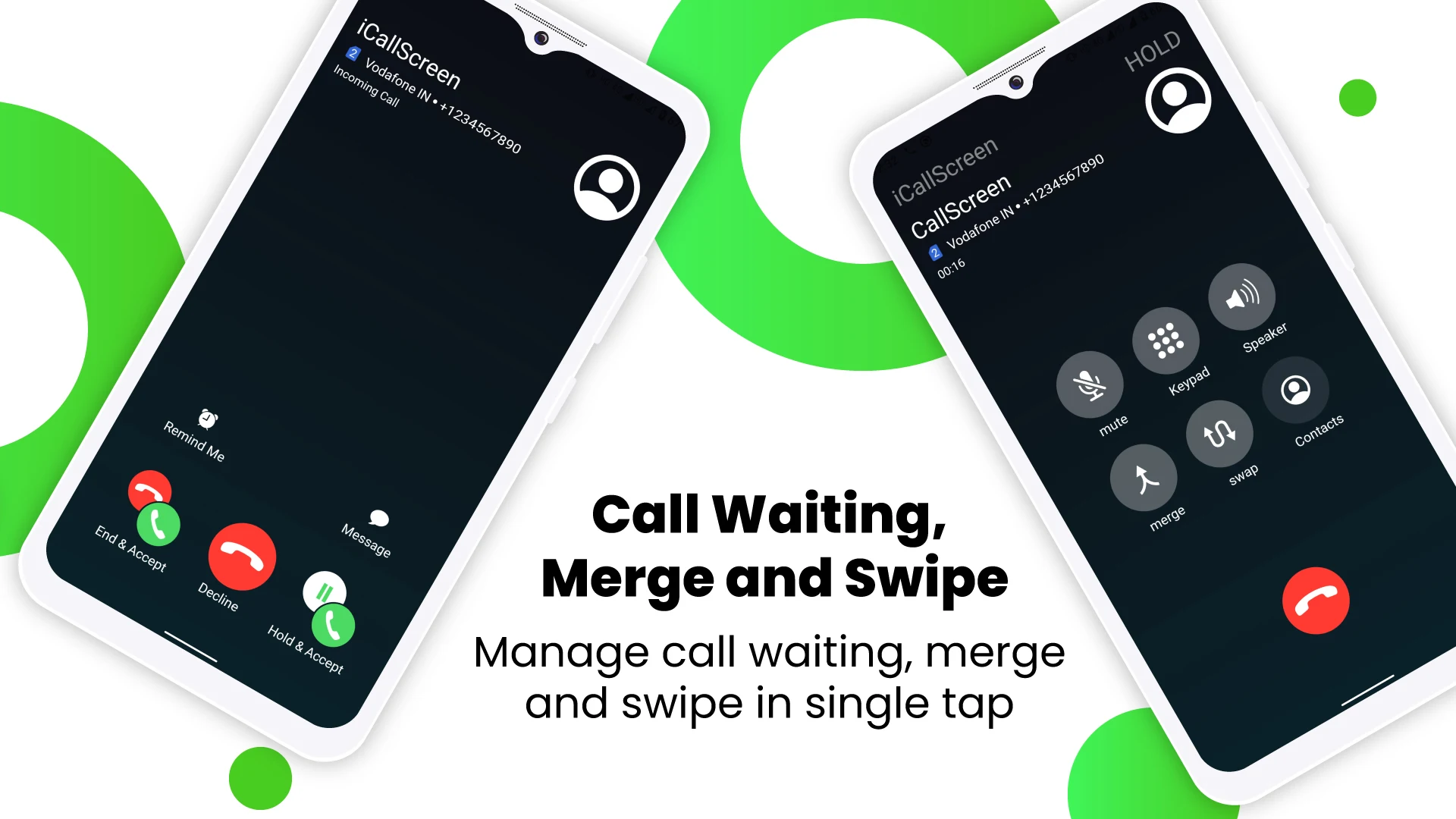اسکرین شات 3 برنامه iCallScreen - Phone Dialer