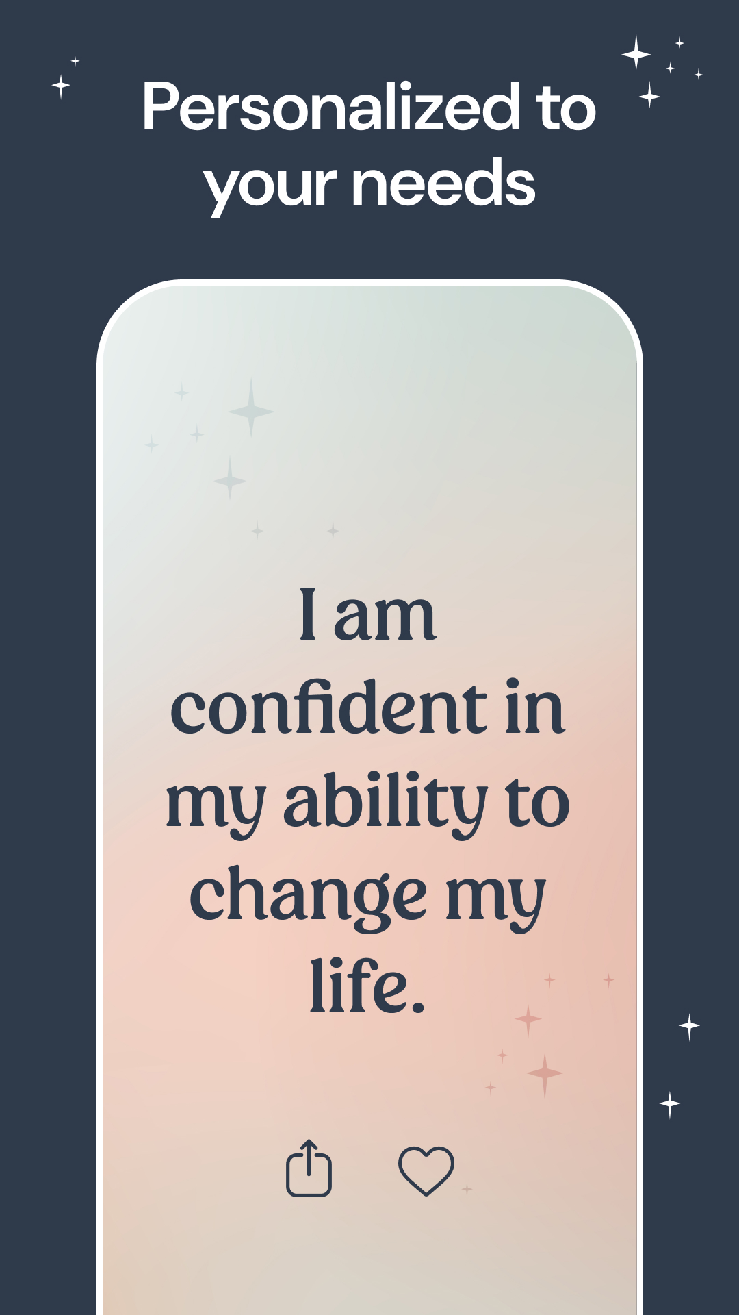 اسکرین شات 2 برنامه I am - Daily affirmations