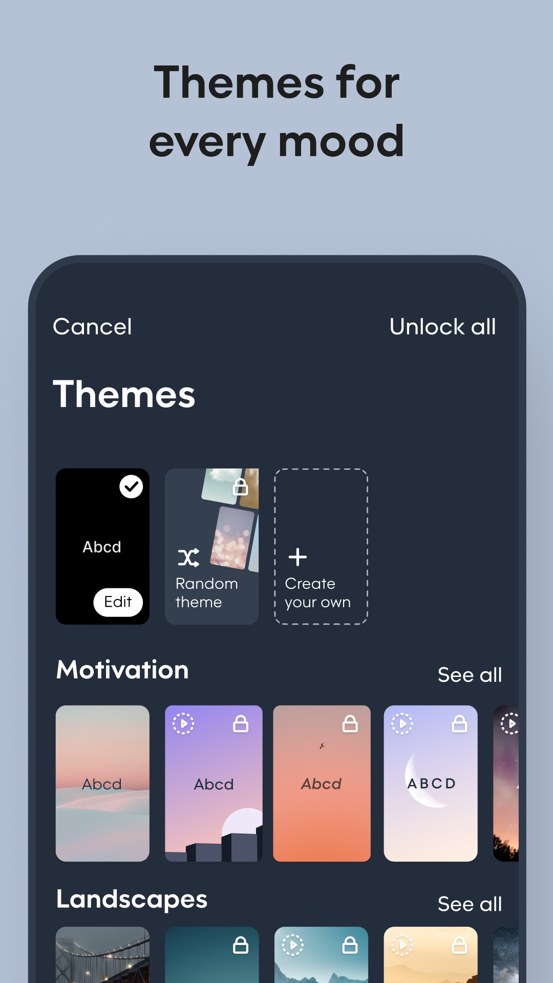 اسکرین شات 5 برنامه Motivation - Daily quotes
