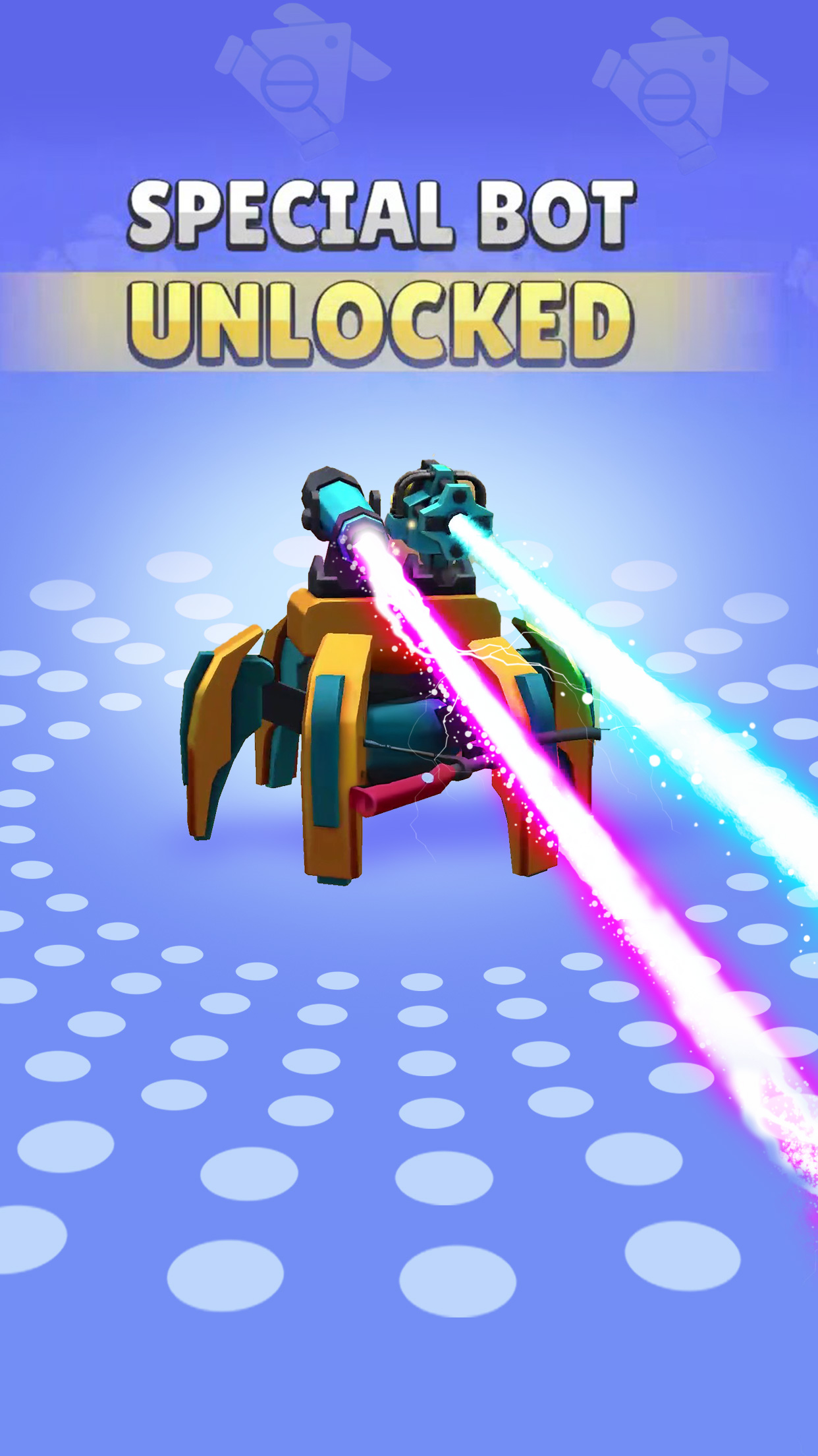 اسکرین شات 4 بازی Pocket Bots: Battle Robots