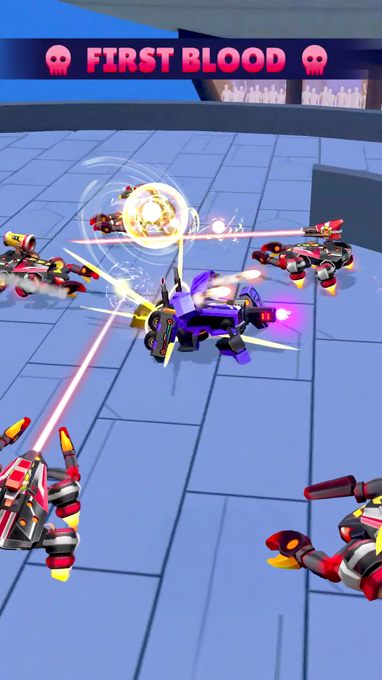 اسکرین شات 5 بازی Pocket Bots: Battle Robots