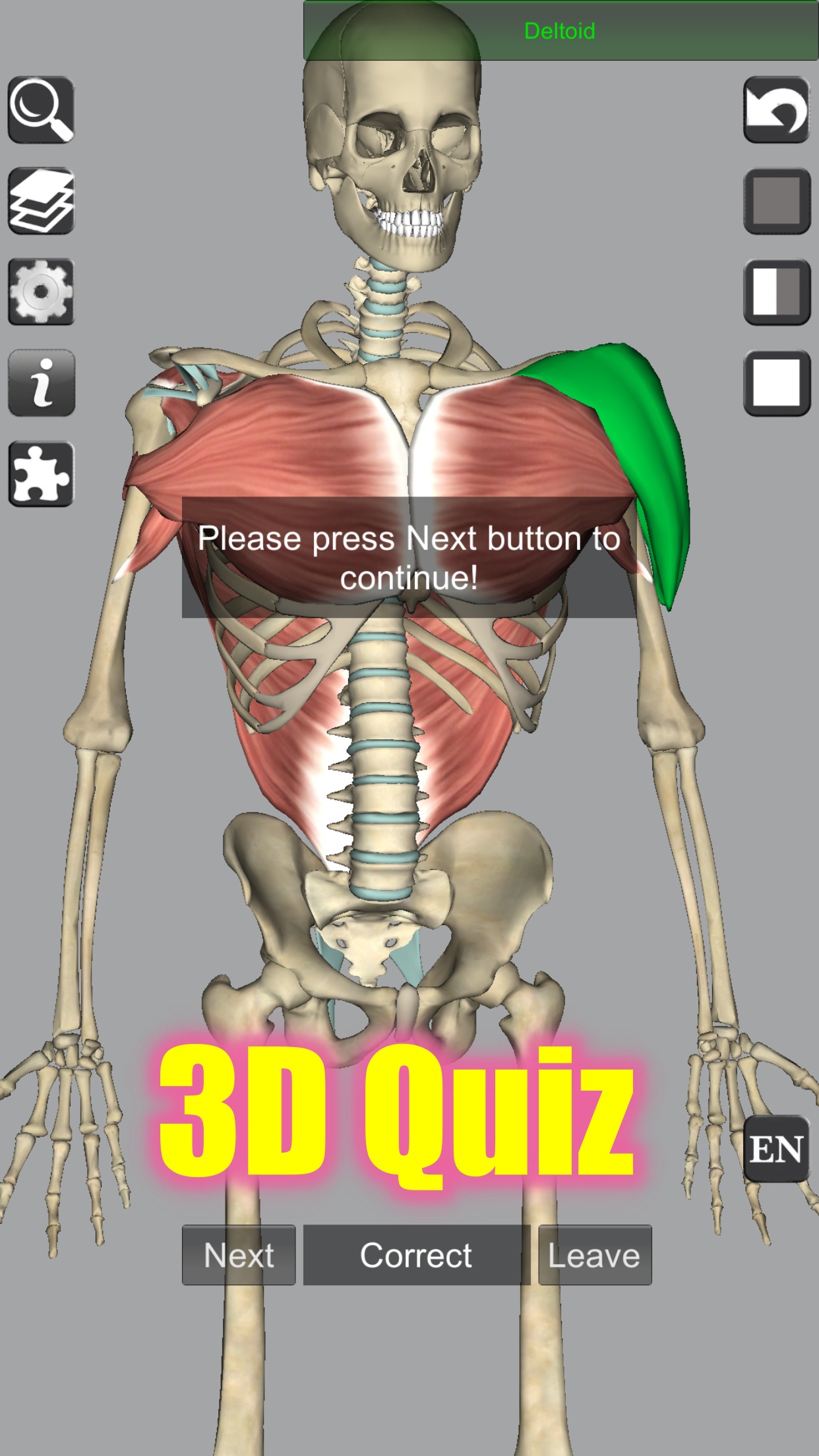 اسکرین شات 8 برنامه 3D Bones and Organs (Anatomy)
