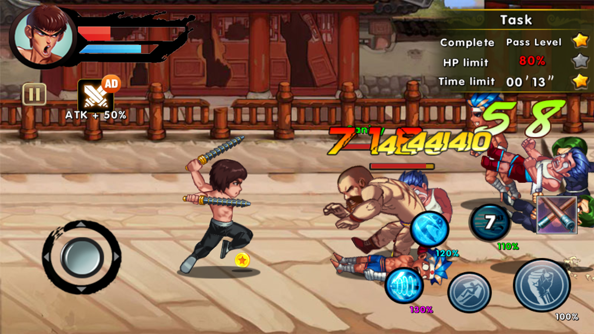 اسکرین شات 4 بازی Kung Fu Attack: Final Fight