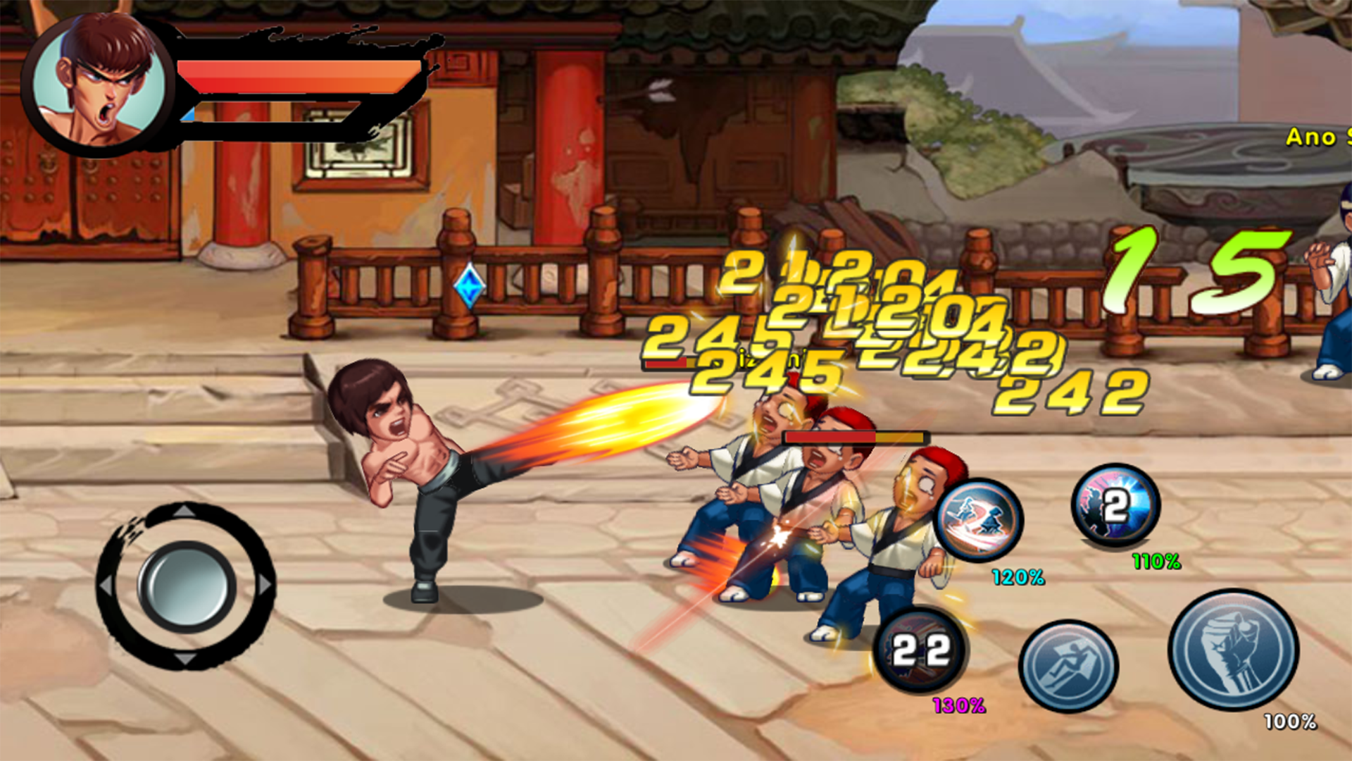 اسکرین شات 1 بازی Kung Fu Attack: Final Fight