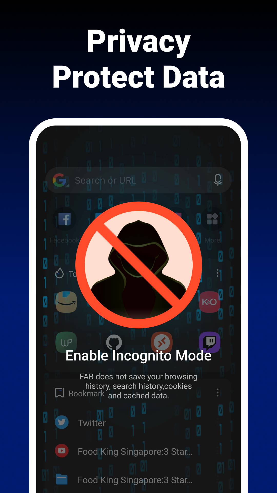 اسکرین شات 8 برنامه Free AdBlocker Browser:Adblock