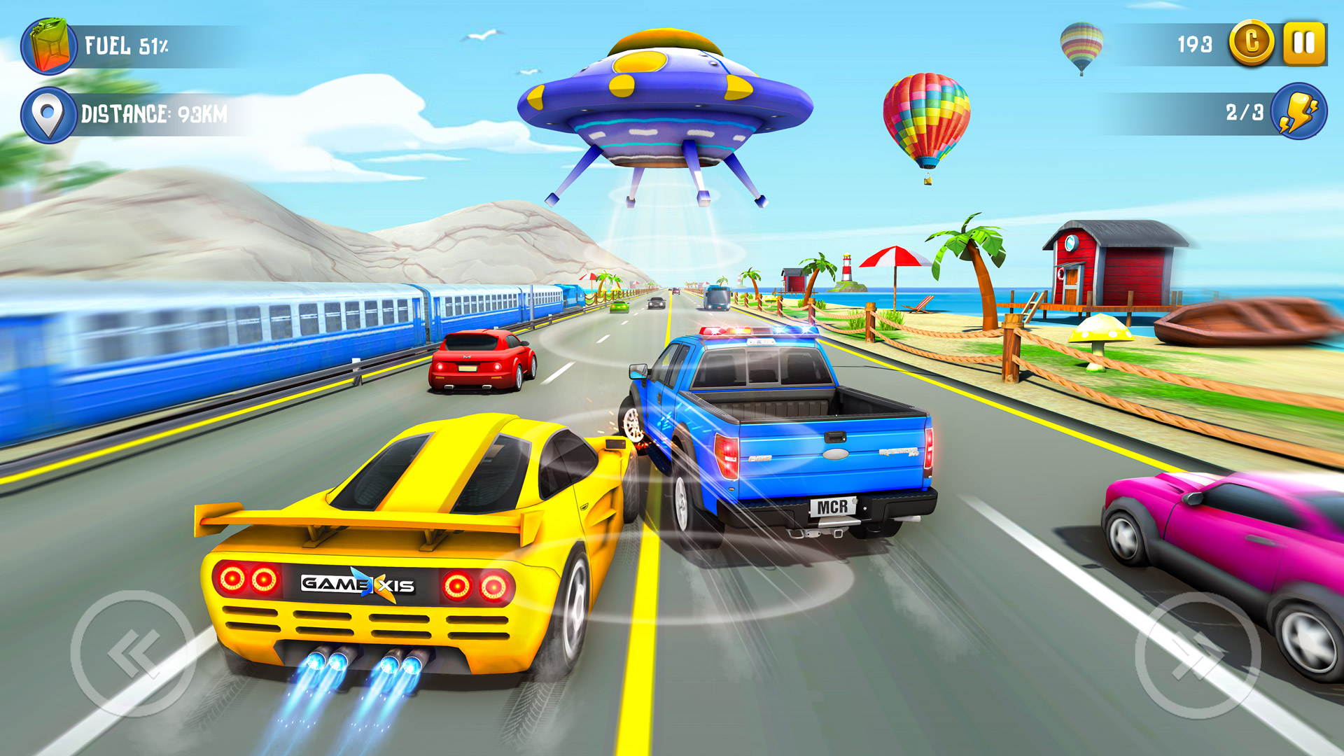 اسکرین شات 2 بازی Mini Car Racing Game