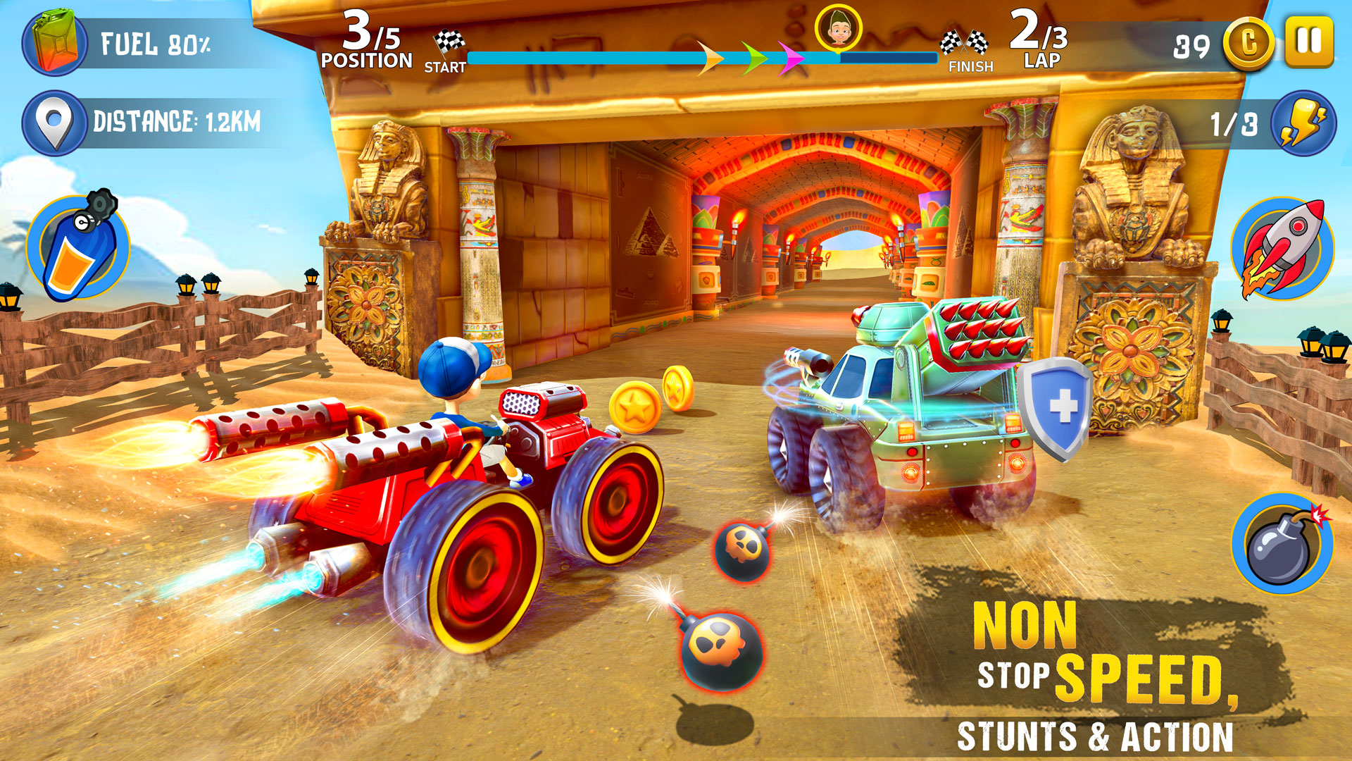 اسکرین شات 6 بازی Mini Car Racing Game