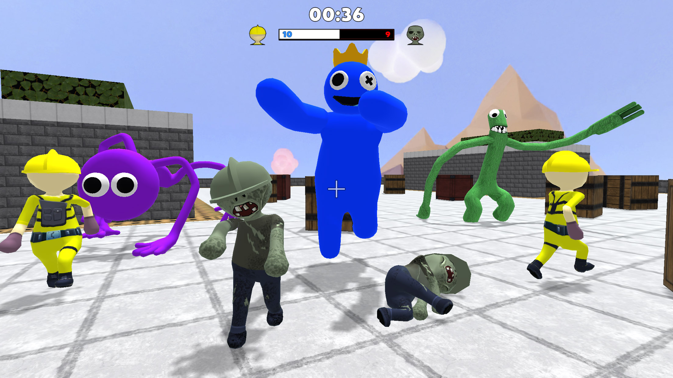 اسکرین شات 1 بازی Blue Survival: Hide N Seek