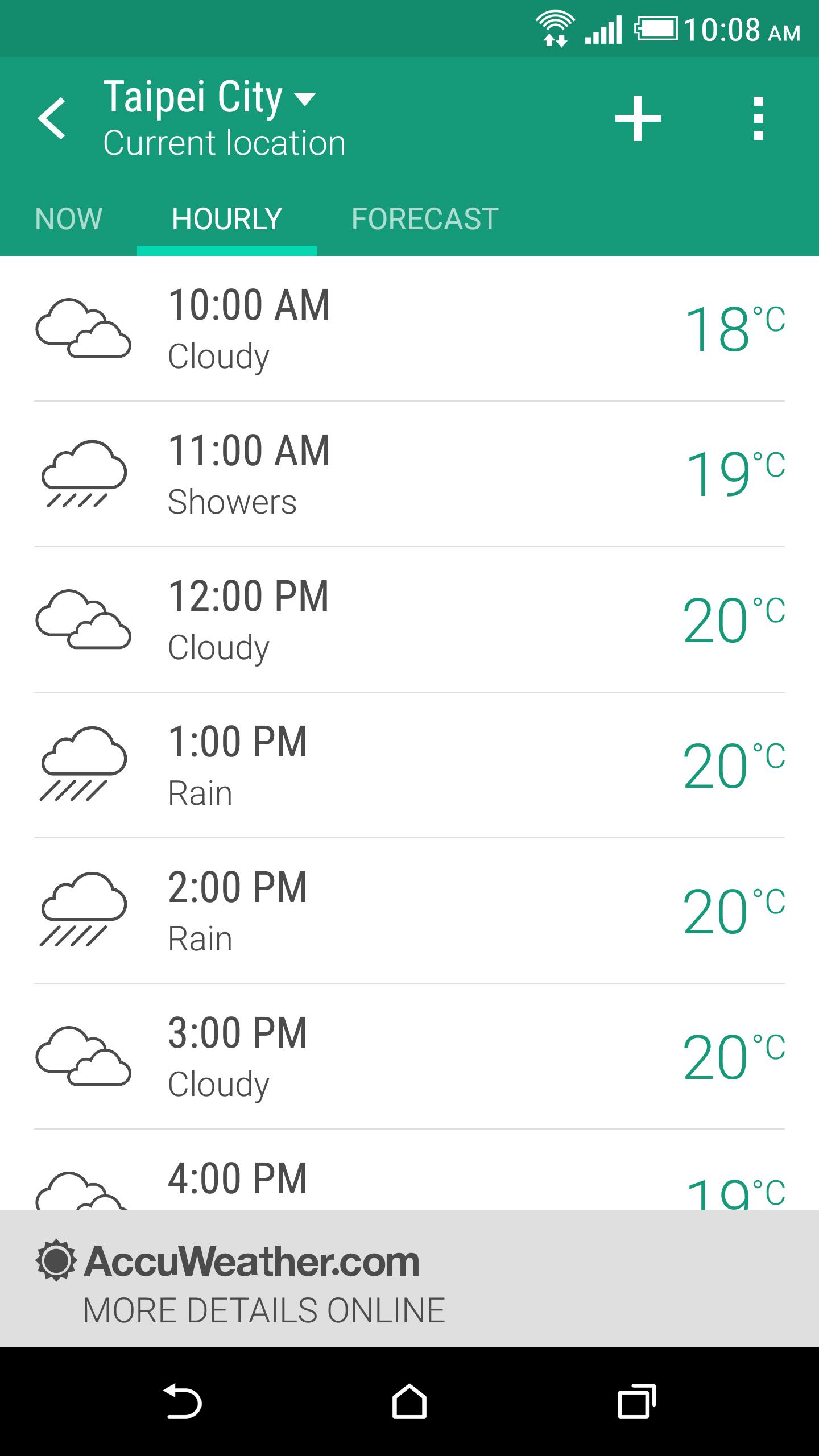 اسکرین شات 2 برنامه HTC Weather