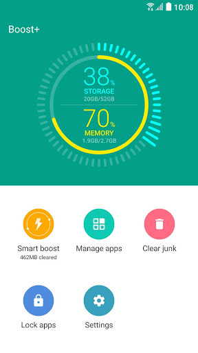 اسکرین شات 3 برنامه Boost+ Speed, Clean, Security
