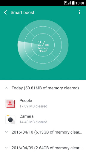 اسکرین شات 4 برنامه Boost+ Speed, Clean, Security