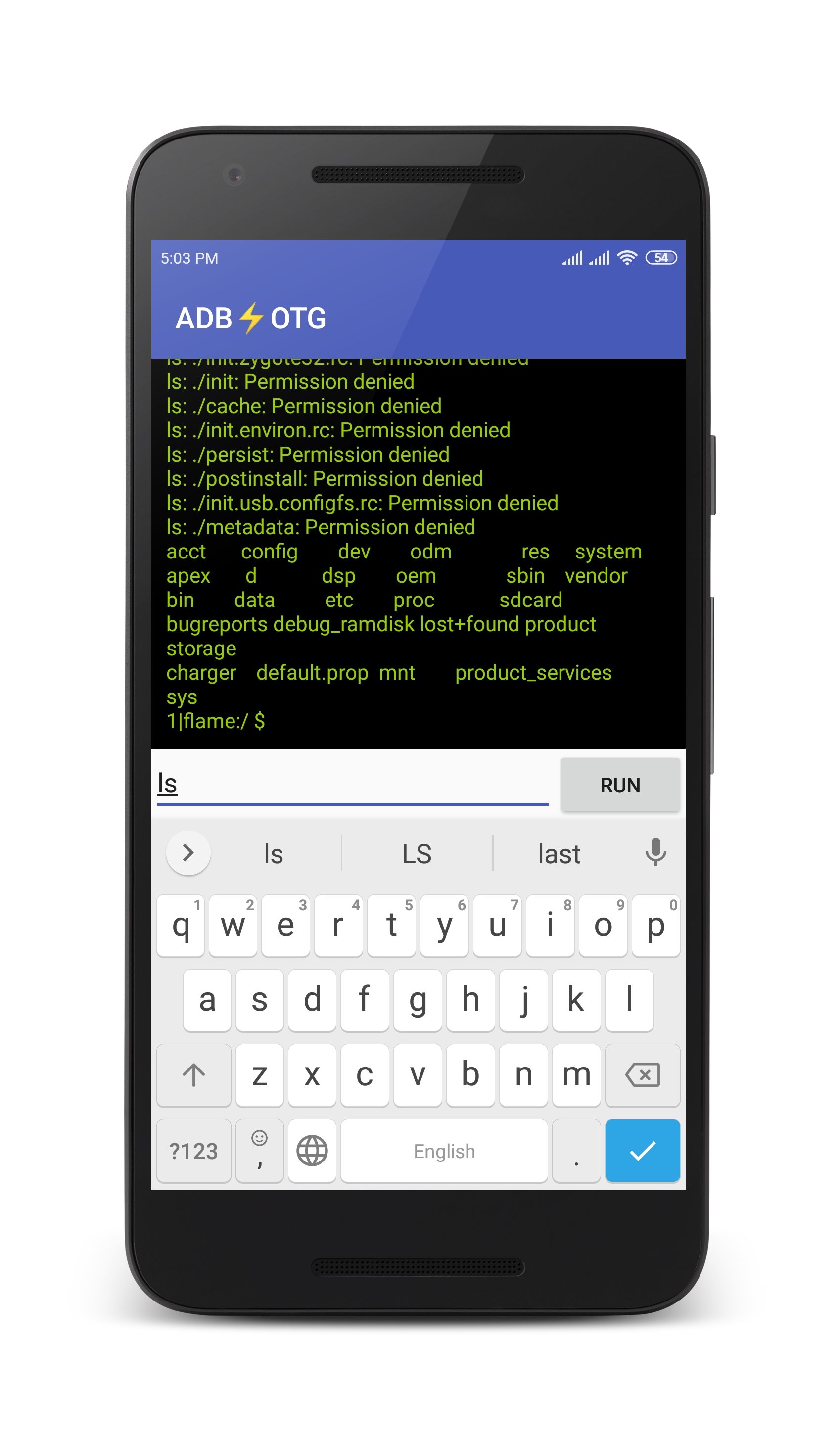 اسکرین شات 6 برنامه ADB⚡OTG - Android Debug Bridge