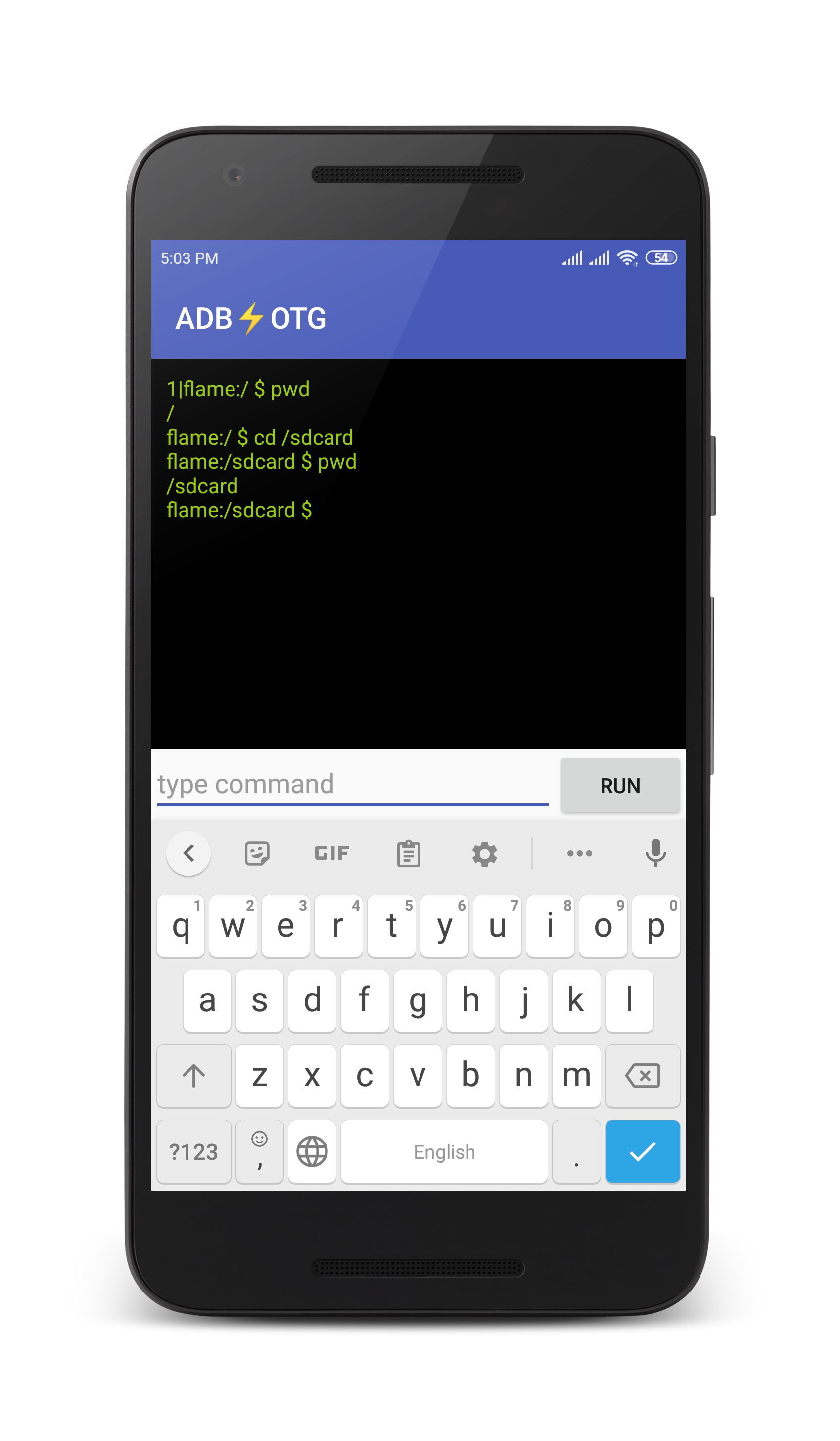 اسکرین شات 5 برنامه ADB⚡OTG - Android Debug Bridge