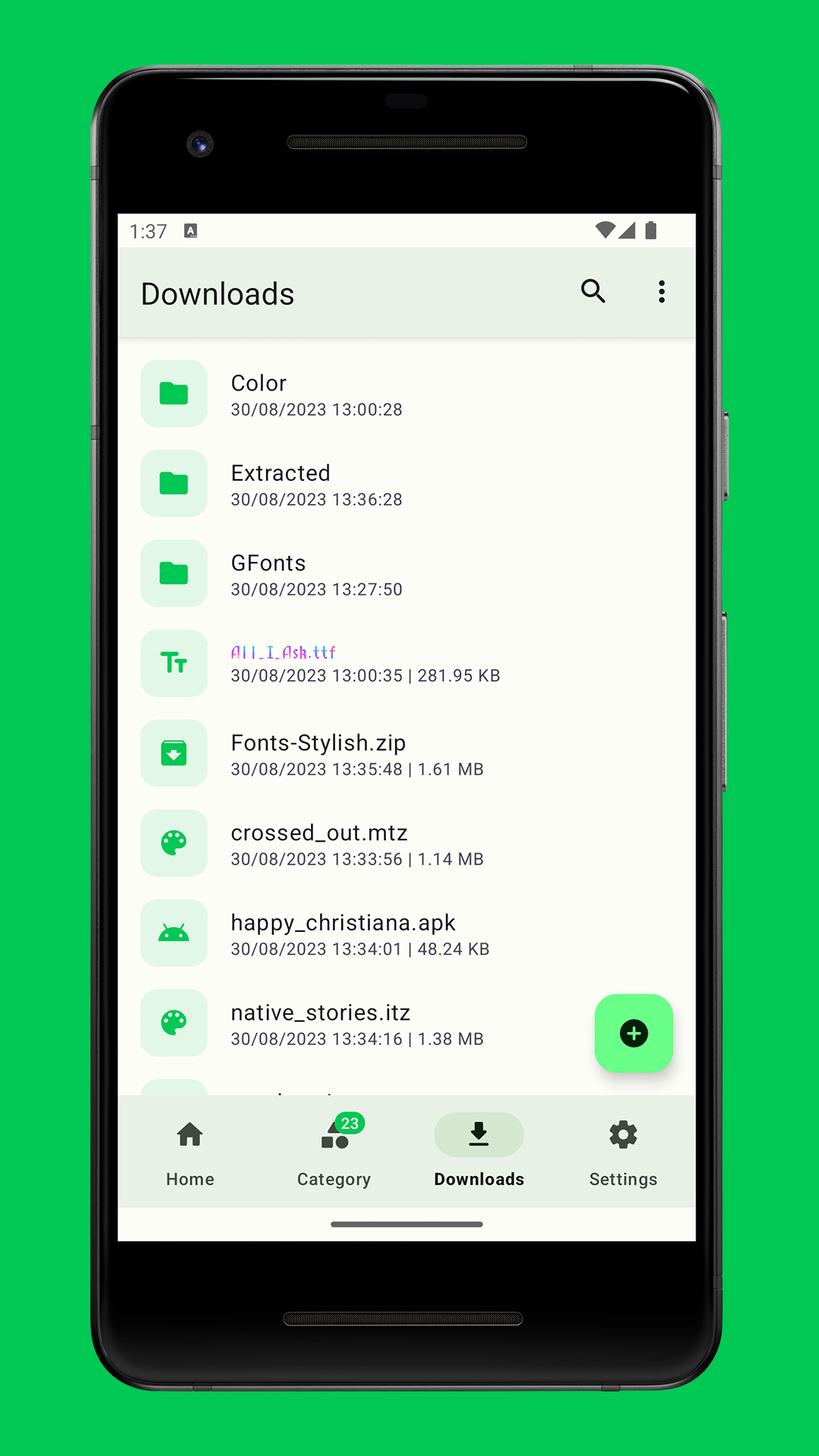 اسکرین شات 7 برنامه zFont 3 - Emoji & Font Changer