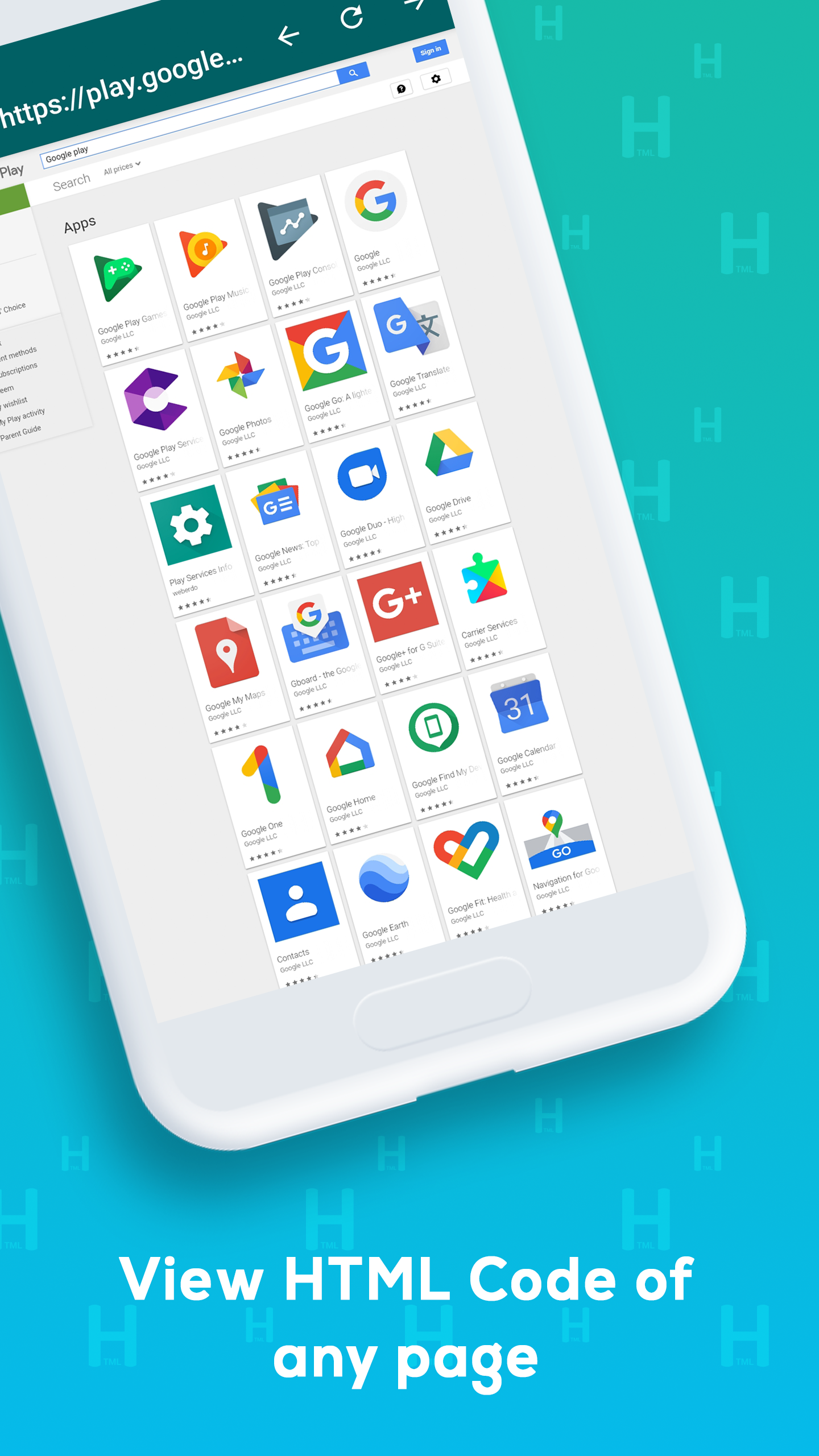 اسکرین شات 4 برنامه HTML Viewer
