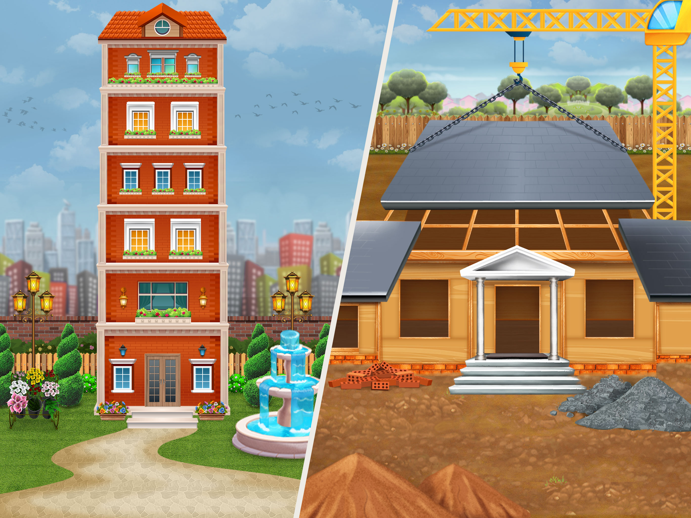 اسکرین شات 6 بازی Construction Games Build House