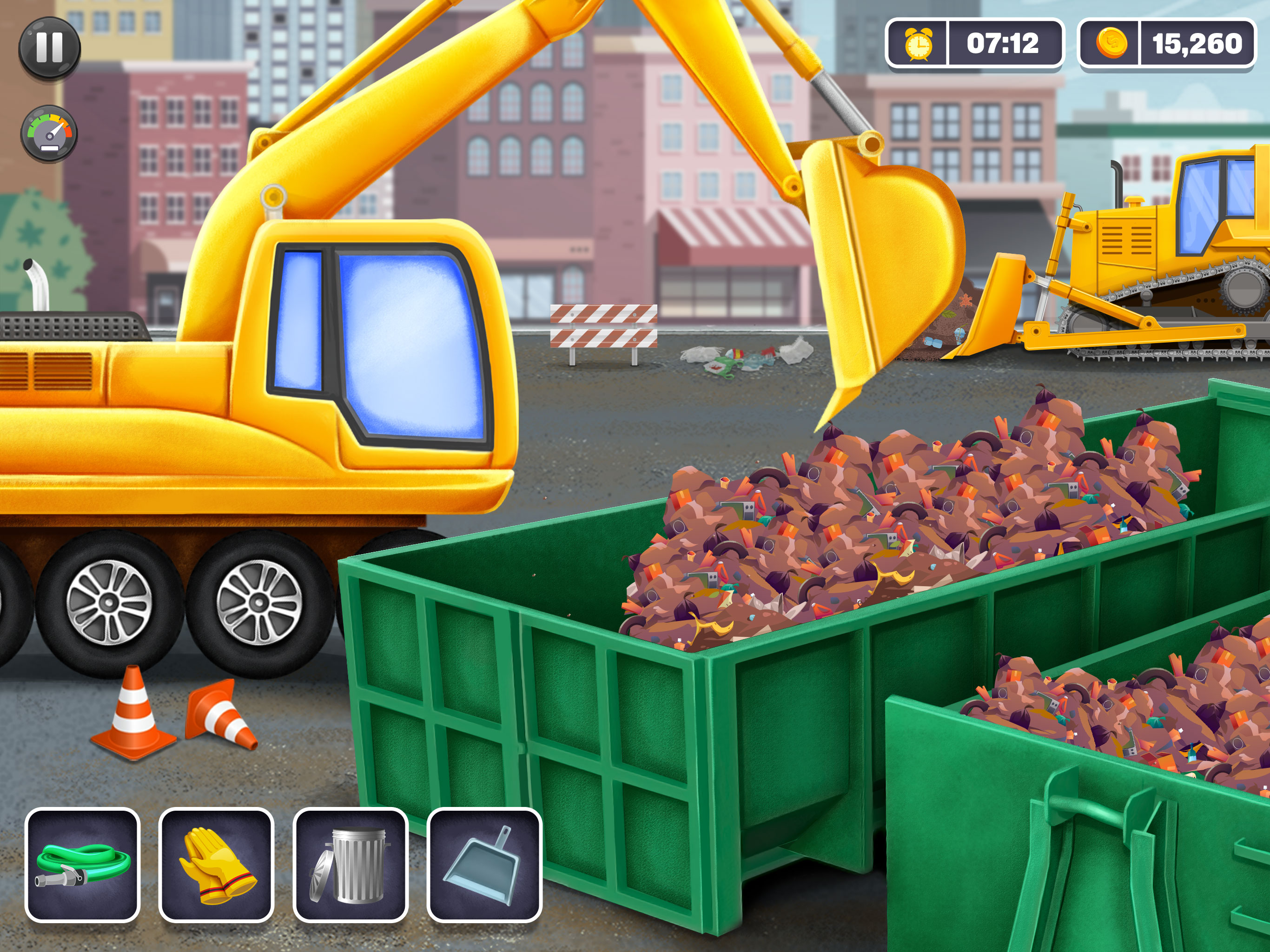 اسکرین شات 2 بازی Road Cleaner Truck Driving