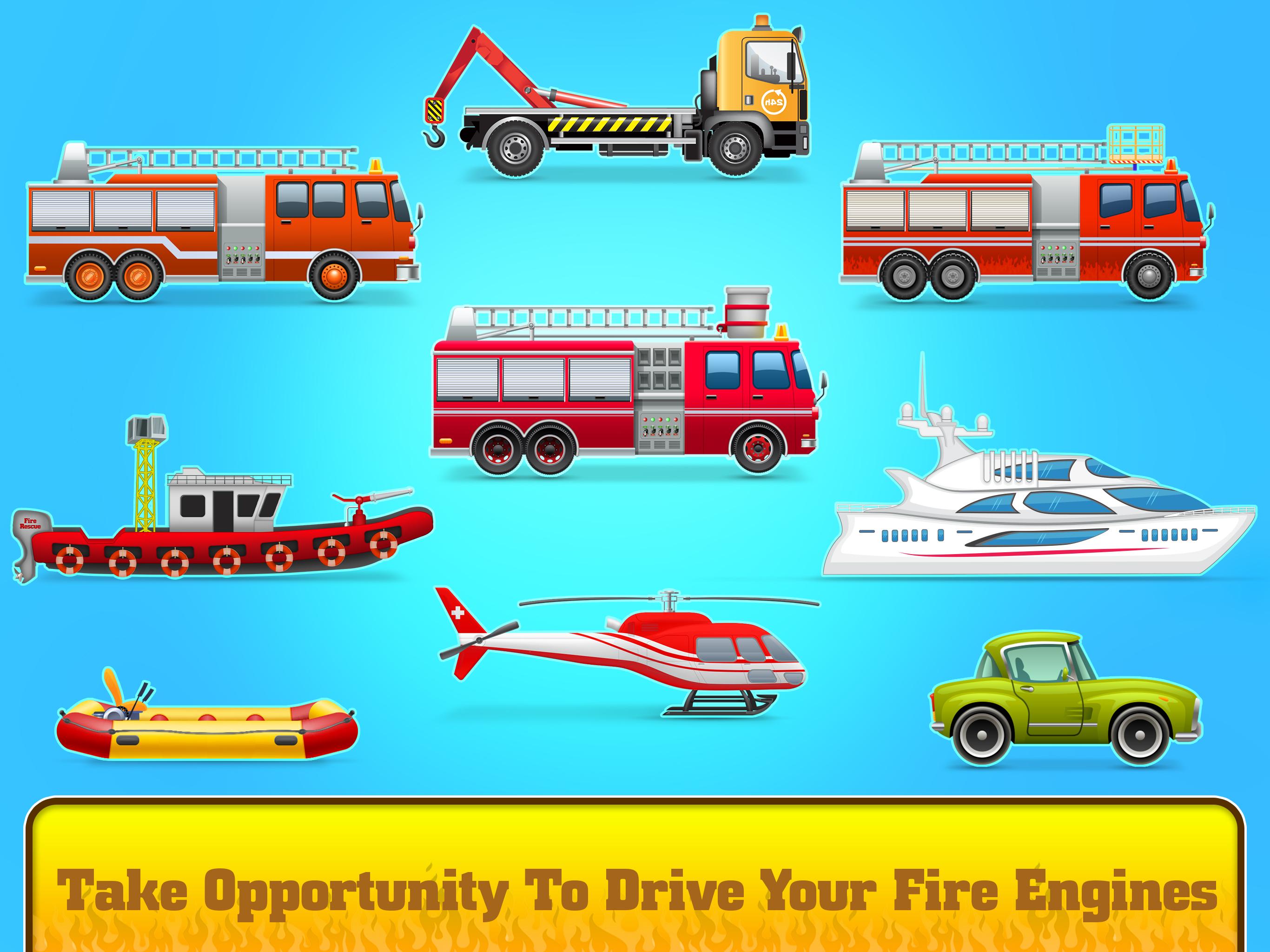اسکرین شات 3 بازی Firefighter Rescue Fire Truck
