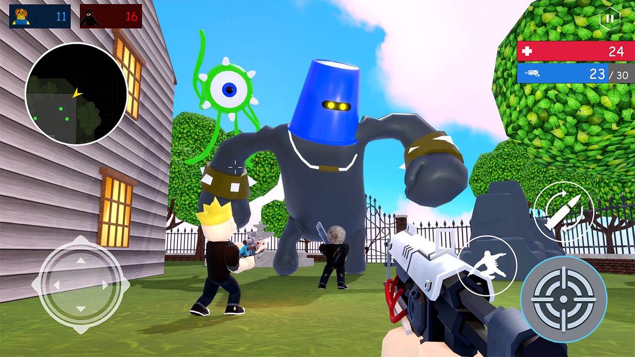 اسکرین شات 2 بازی Alphabet Shooter: Survival FPS