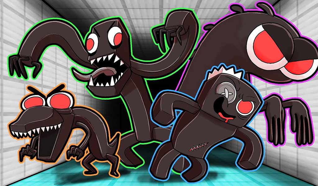 اسکرین شات 4 بازی Rainbow Monster Bridge Race